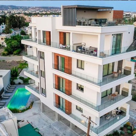 Olive Shared Pool Apartments Paphos Bagian luar foto
