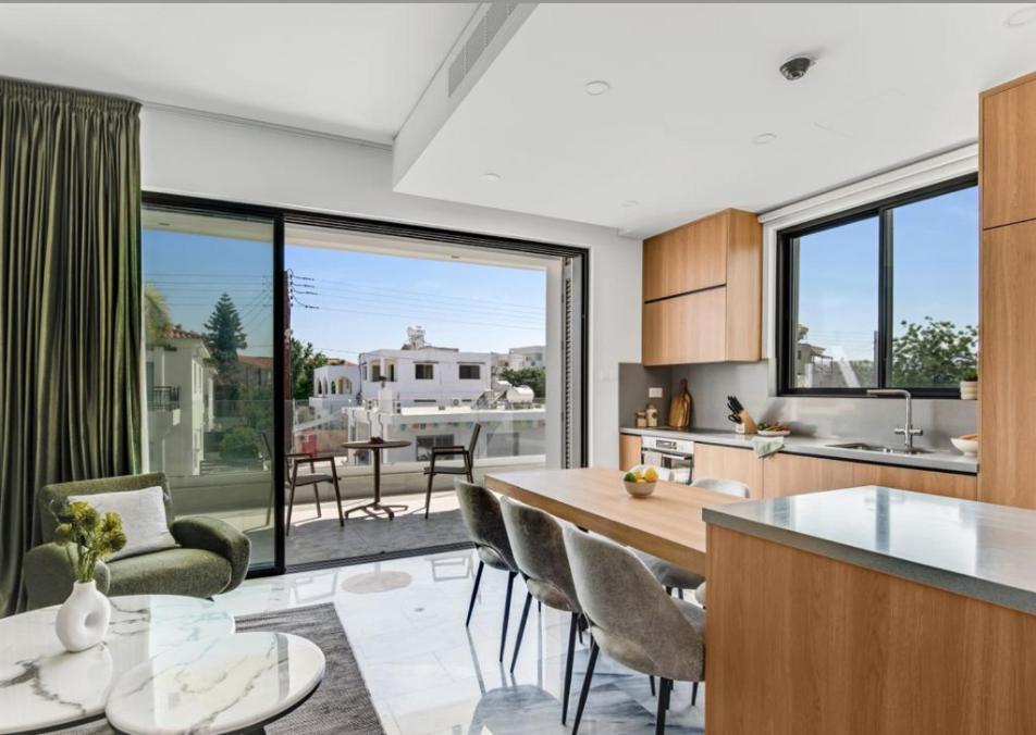Olive Shared Pool Apartments Paphos Bagian luar foto