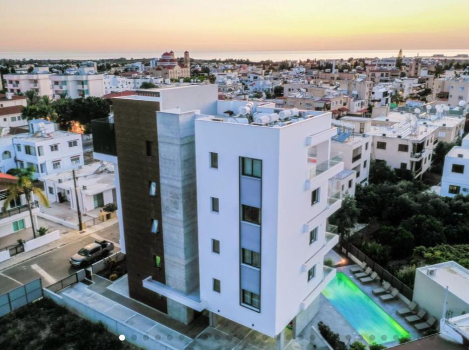 Olive Shared Pool Apartments Paphos Bagian luar foto