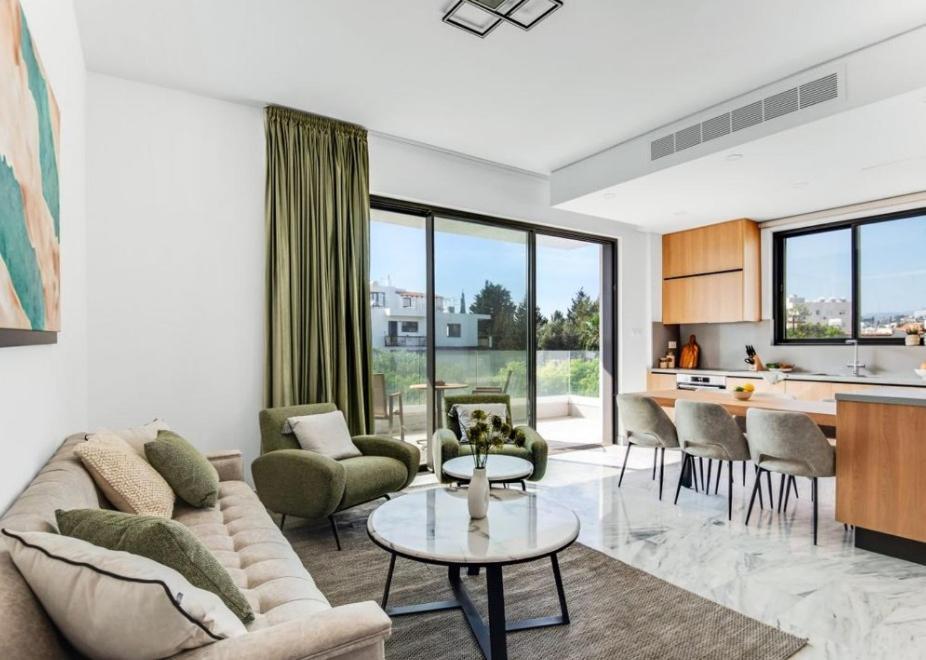 Olive Shared Pool Apartments Paphos Bagian luar foto