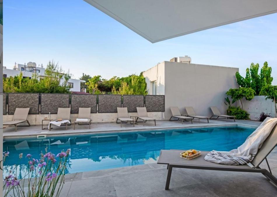 Olive Shared Pool Apartments Paphos Bagian luar foto